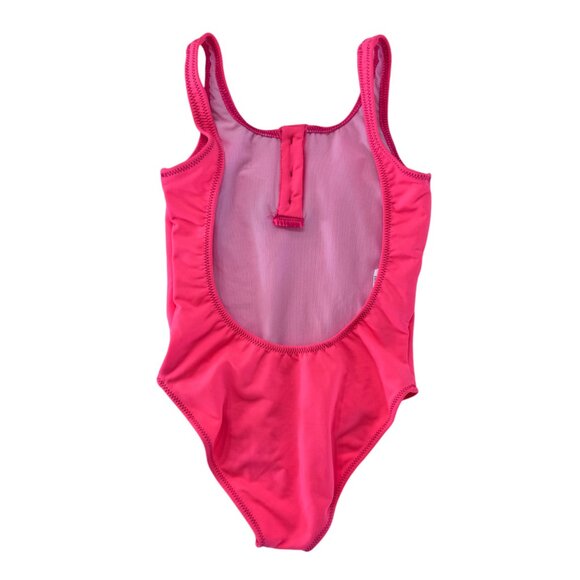 PACIFIC RAINBOW - SWIMMING SUIT 1 PIECE - NEON CORAL - NEW NO TAG - Picture 3 of 4